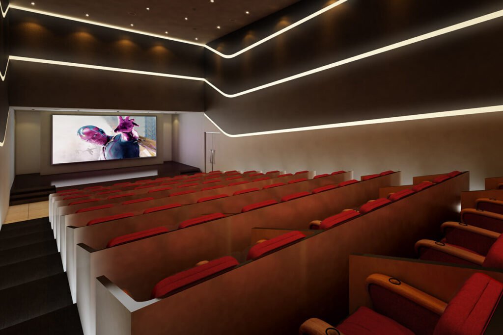 Sunken amphitheatre for events and celebrations at Sojon Joka