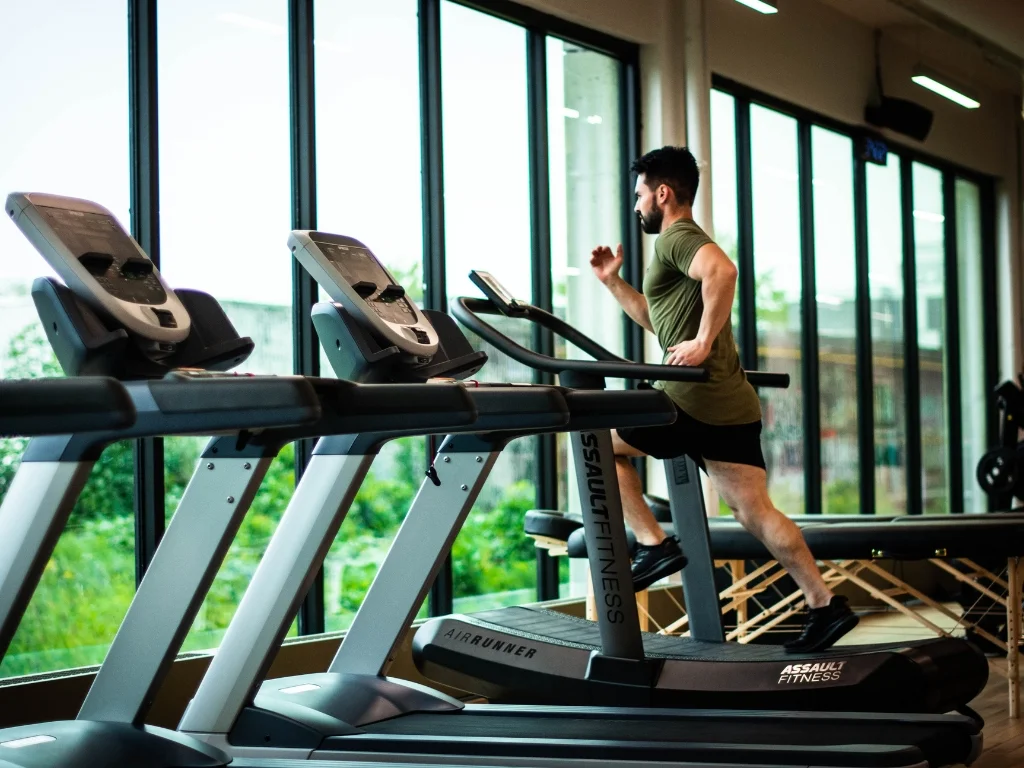 Fully equipped modern gymnasium at Dream World City Joka