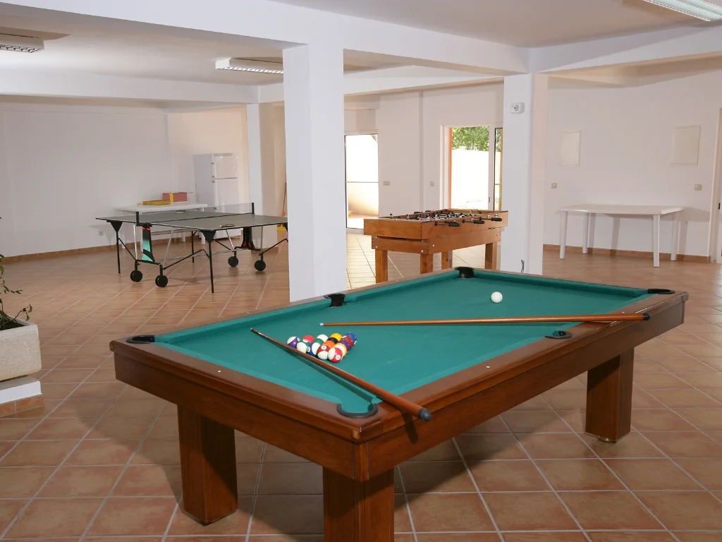 Indoor games zone and cricket field at Dream World City township Joka